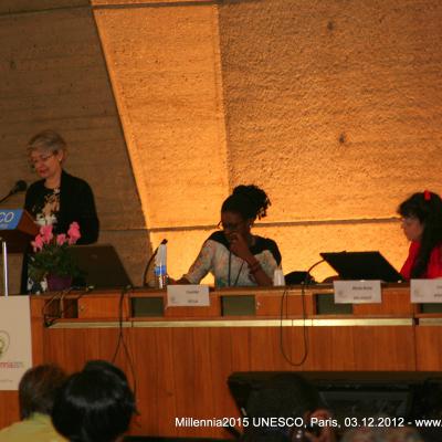 2012-12-03. Millennia2025 UNESCO Paris - 01. Opening Plenary Session