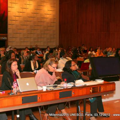2012-12-03. Millennia2025 UNESCO Paris - 02. Second Plenary Session
