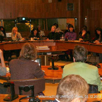 2012-12-03. Millennia2025 UNESCO Paris - 03. Strategic Forum - WeHealth