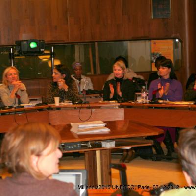 2012-12-03. Millennia2025 UNESCO Paris - 03. Strategic Forum - WeHealth