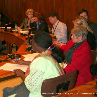 2012-12-03. Millennia2025 UNESCO Paris - 03. Strategic Forum - WeHealth