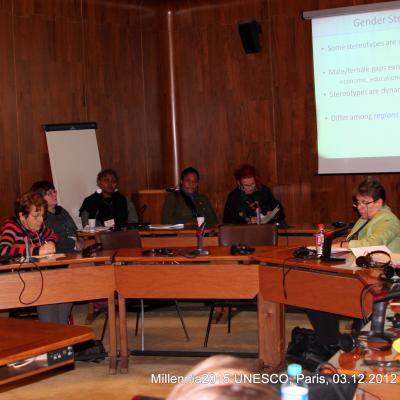 2012-12-03. Millennia2025 UNESCO Paris - 04. Strategic Forum - Discrimination