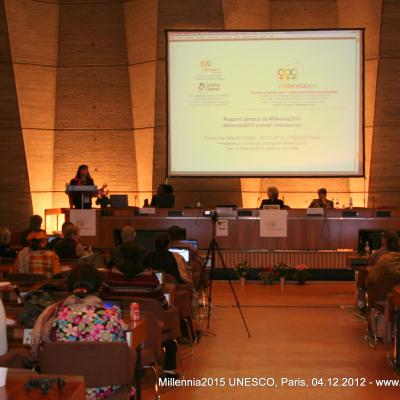 2012-12-04. Millennia2025 UNESCO Paris - 08. Closing Plenary Session