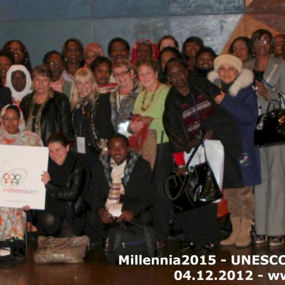 2012-12-04. Millennia2025 UNESCO Paris - 09. Speakers and participants